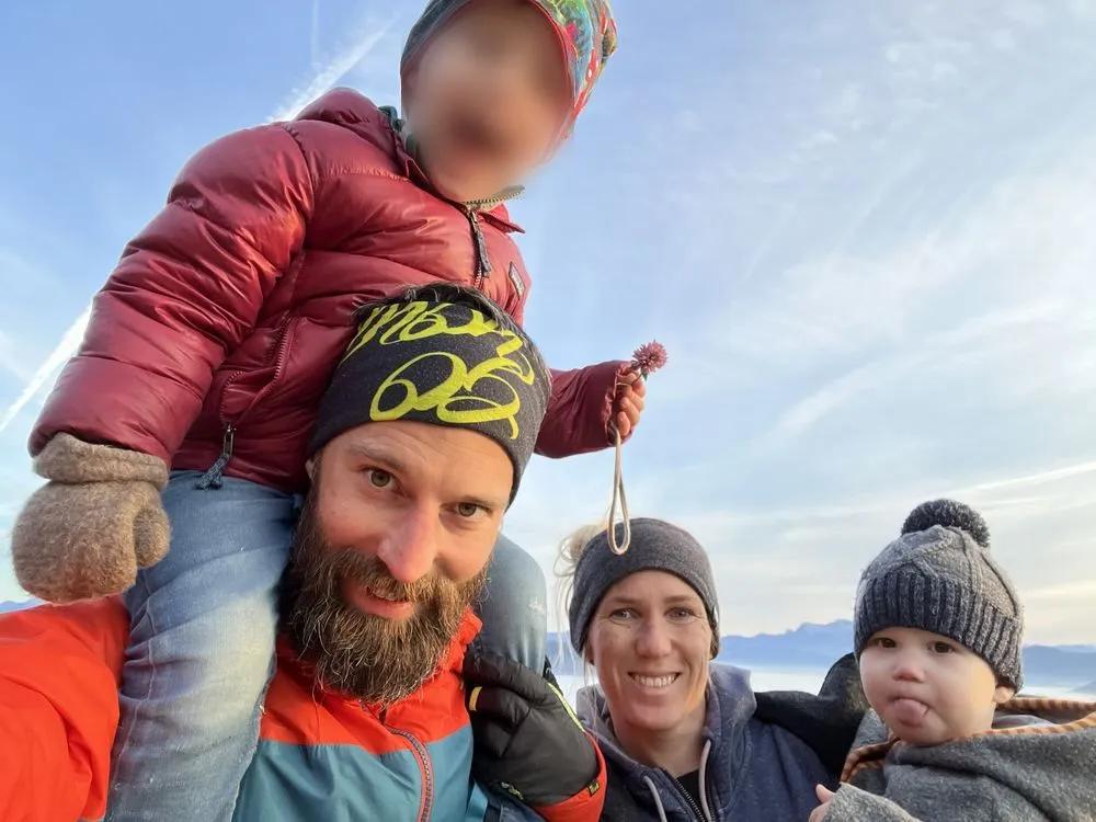 The family out together
